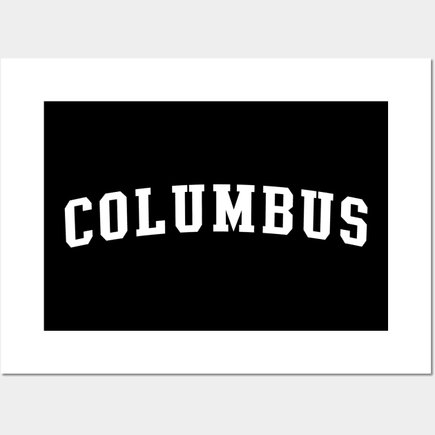 Columbus Wall Art by Novel_Designs